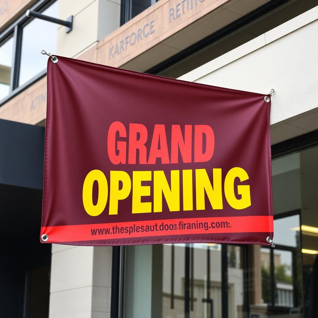 Large Format Vinyl Banner